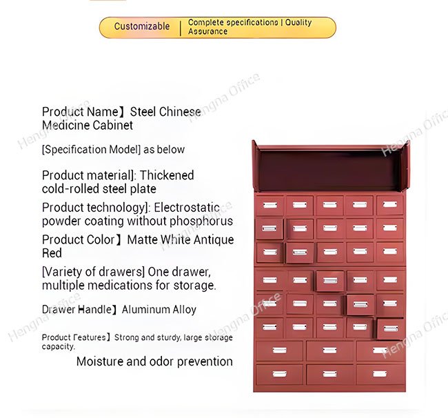 Steel Herbal Apothecary Furniture for Dispensaries | Durable,Cold-rolled steel