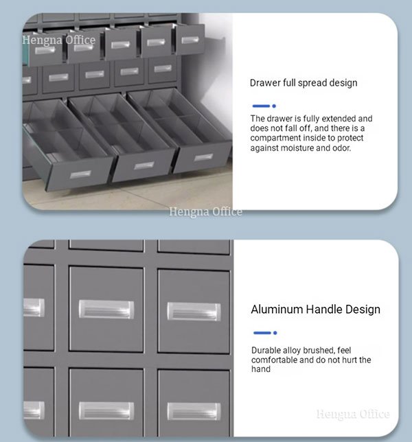 201-stainless-steel-medical-storage-drawers-detail